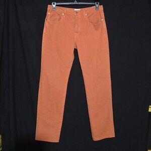 Sid Mashburn Made in USA Slim Straight 5 Pocket Pant - Peach - Sz 34x32